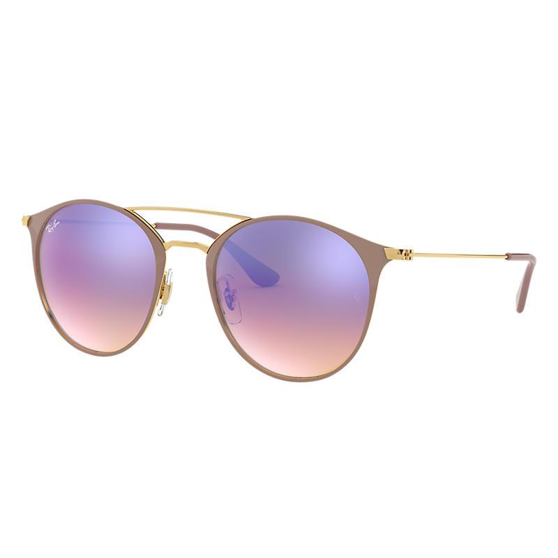 Ray-Ban Rb3546 Gold, Blue Lenses - RB3546-BlackSkinny