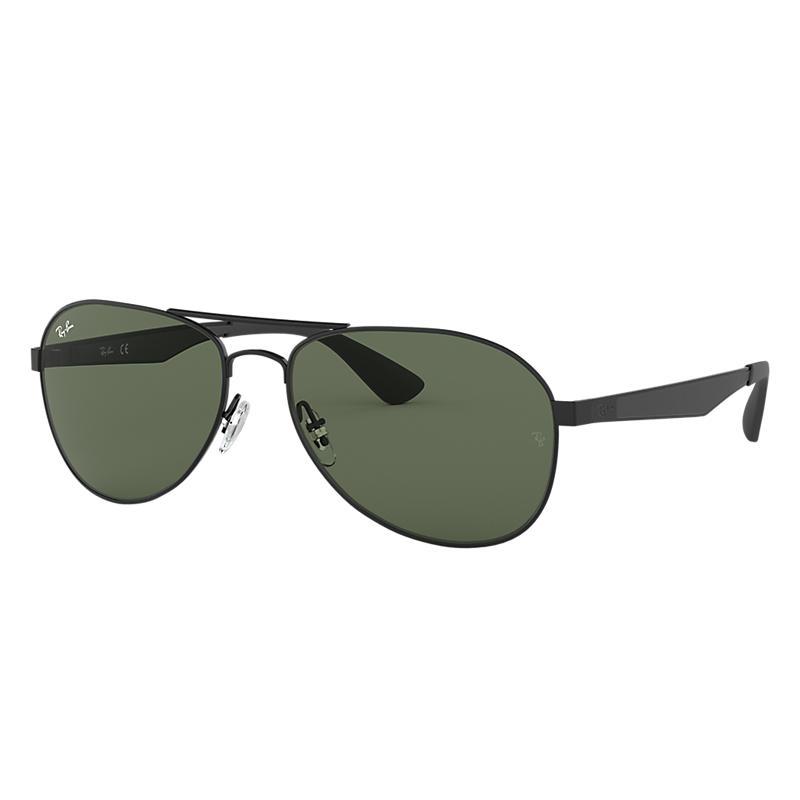Ray-Ban Rb3549 Black, Green Lenses - RB3549-BlackSkinny