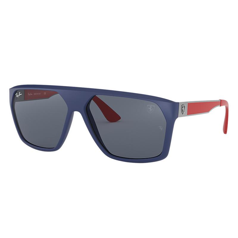 Ray-Ban Rb4309m Scuderia Ferrari Collection Gunmetal, Gray Lenses - RB4309M-BlackSkinny
