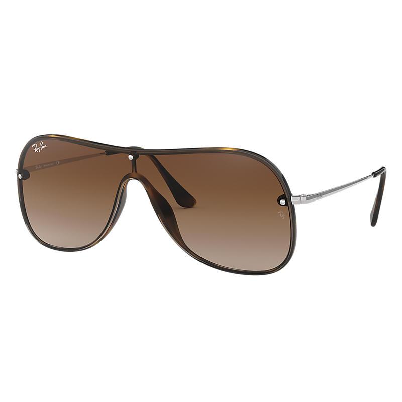Ray-Ban Rb4311n Silver, Brown Lenses - RB4311N-BlackSkinny