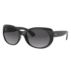 Ray-Ban Rb4325 Black, Polarized Grey Lenses - RB4325-BlackSkinny