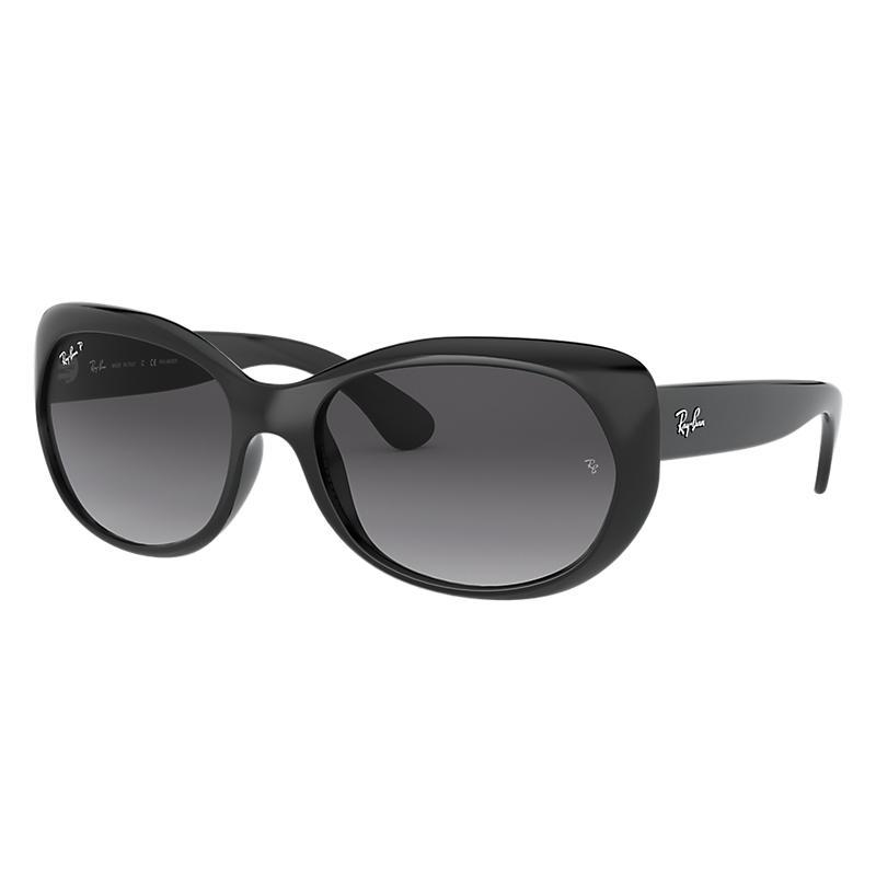 Ray-Ban Rb4325 Black, Polarized Grey Lenses - RB4325-BlackSkinny