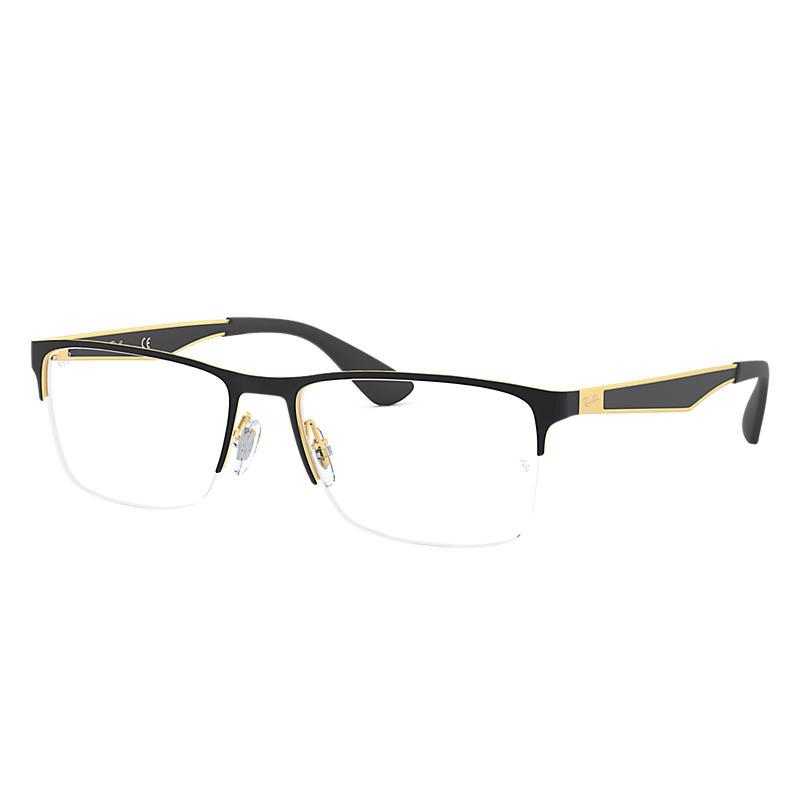Ray-Ban RB6335 Gold-BlackSkinny