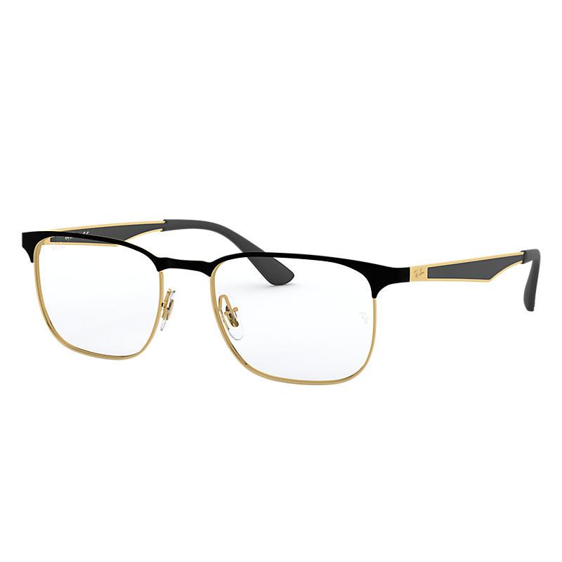 Ray-Ban RB6363 Gold-BlackSkinny