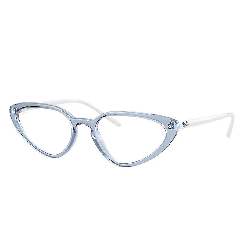 Ray-Ban RB7188 Shiny White-BlackSkinny