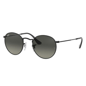 Ray-Ban Round Flat Lenses Black, Gray Lenses - RB3447N-BlackSkinny