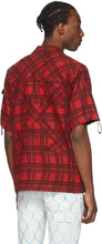 Off-White Red Check Voyager Short Sleeve Shirt