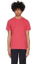 Moncler Red Cotton T-Shirt - T-shirt en coton rouge Moncler - 몬클러 붉은 코튼 티셔츠