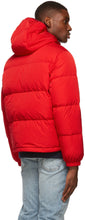 Lacoste Red Down Lightweight Puffer Jacket