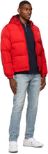 Lacoste Red Down Lightweight Puffer Jacket