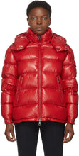 Moncler Red Down Maire Coat