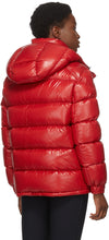 Moncler Red Down Maire Coat