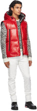 Moncler Red Down Quilted Vest