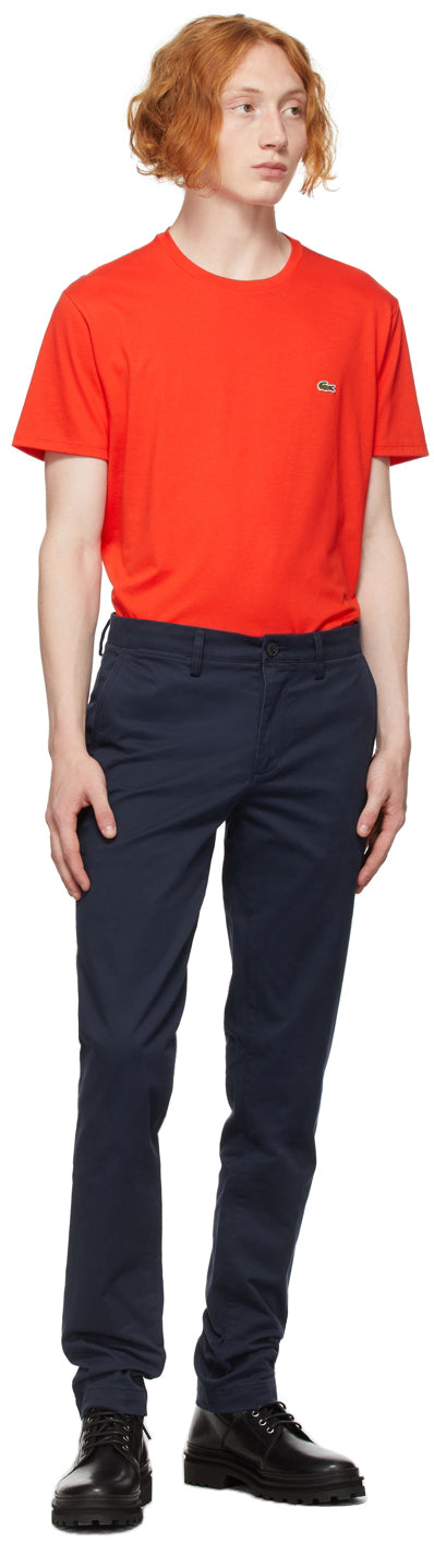 Lacoste Red Regular Fit T-Shirt