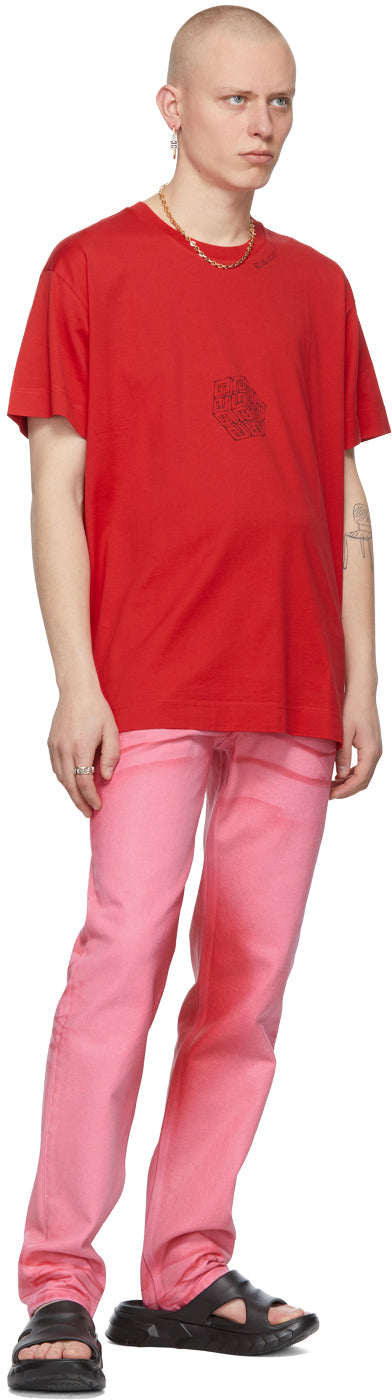 Givenchy Red Scorpion 4G T-Shirt