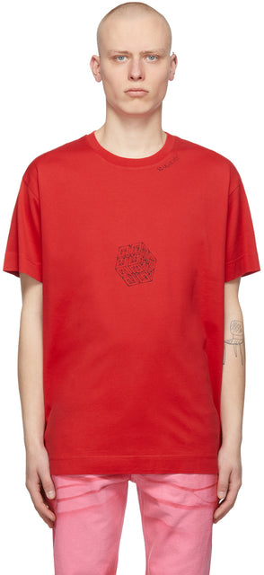 Givenchy Red Scorpion 4G T-Shirt - T-shirt Givenchy Red Scorpion 4G - 지방시 붉은 전갈 4G 티셔츠