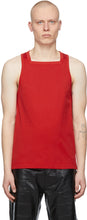 Givenchy Red Square Tank Top - Débardeur carré rouge Givenchy - 지방시 붉은 사각형 탱크 탑