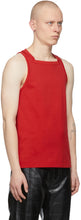 Givenchy Red Square Tank Top