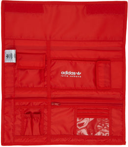adidas LOTTA VOLKOVA Red Trefoil 3 Fold Clutch