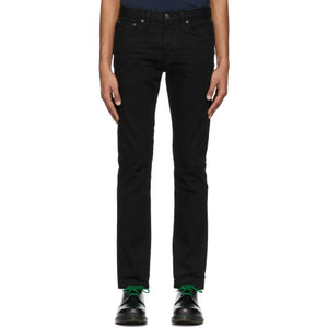 Re/Done Black Slim-Fit Jeans