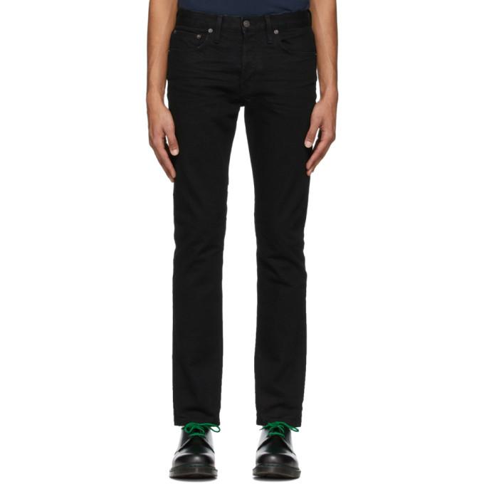 Re/Done Black Slim-Fit Jeans