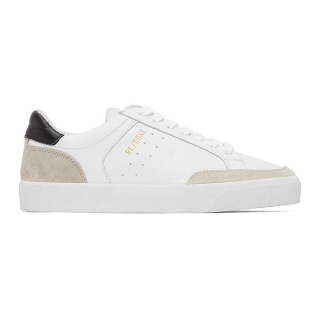Re/Done White 90s Skate Sneakers