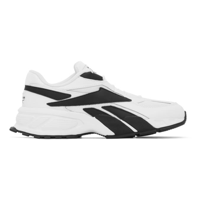 Reebok Classics White and Black EVZN Sneakers