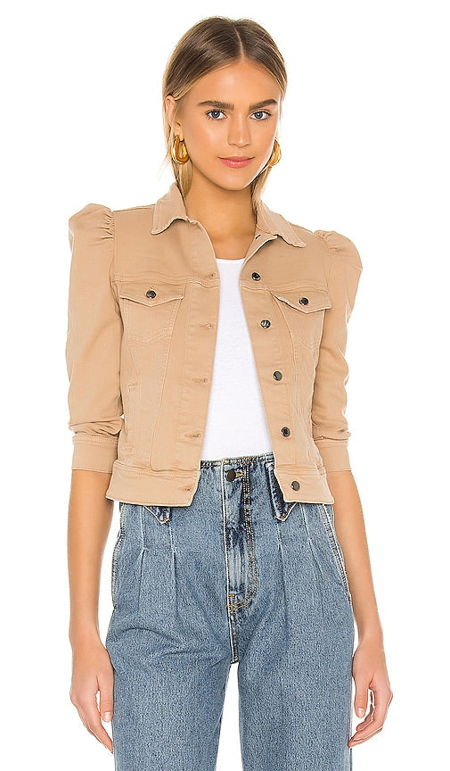 retrofete Ada Jacket in Tan Retrofete Ada Jacket in Tan 棕褐色的Retrofete ADA夹克