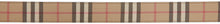 Burberry Reversible Beige E-Canvas Vintage Check Plaque Belt