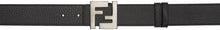 Fendi Reversible Grey 'Forever Fendi' Belt - Ceinture de Fendi réversible gris 'Forever Fendi' - 펜디 가역 회색 '영원히 펜디'벨트