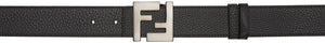 Fendi Reversible Grey 'Forever Fendi' Belt - Ceinture de Fendi réversible gris 'Forever Fendi' - 펜디 가역 회색 '영원히 펜디'벨트