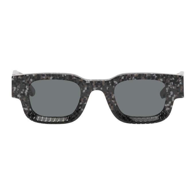 Rhude Black and Grey Thierry Lasry Edition Rhevision 668 Sunglasses