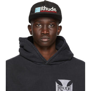 Rhude Black RH Performance Cap – BlackSkinny