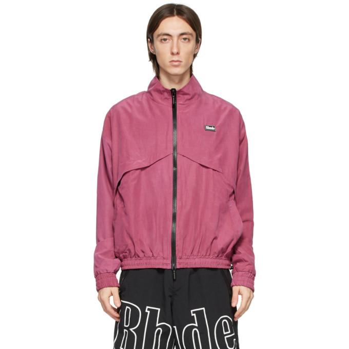 Rhude Pink Flight Jacket