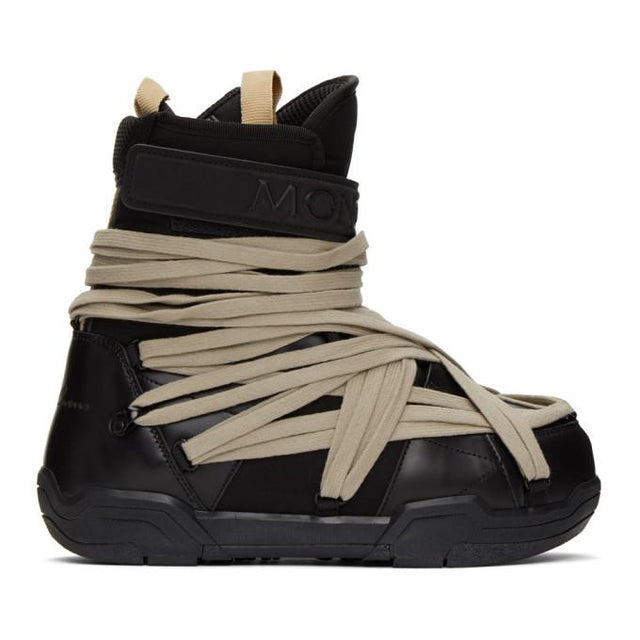 Rick Owens Black Moncler Edition Amber Boots