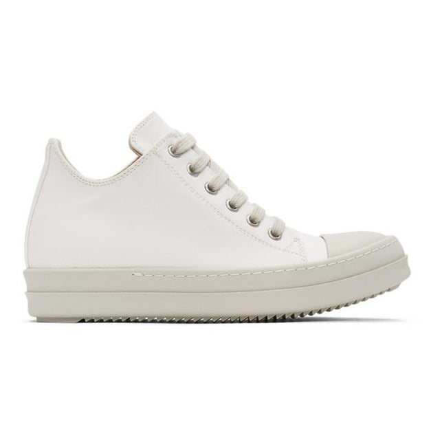 Rick Owens Drkshdw White Low Sneakers