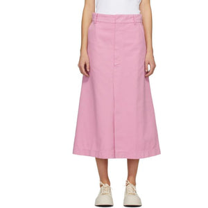 Rika Studios Pink Denim Blush Skirt