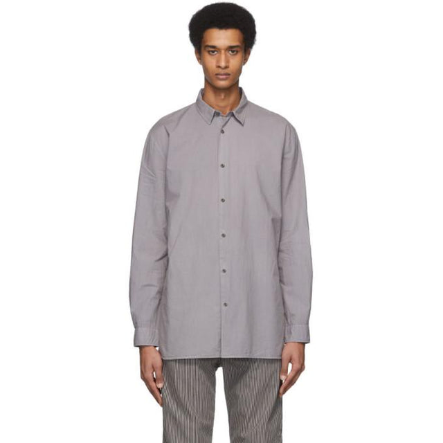 Robert Geller Grey The Dyed Dress Shirt