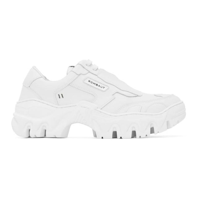 Rombaut White Boccaccio II Low-Top Sneakers