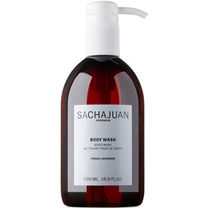 SACHAJUAN Fresh Lavender Body Wash, 500 mL-Body Wash & Exfoliants-BlackSkinny