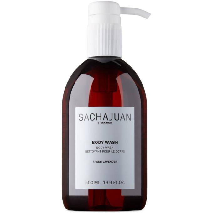 SACHAJUAN Fresh Lavender Body Wash, 500 mL-Body Wash & Exfoliants-BlackSkinny