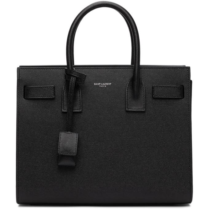 Saint Laurent Black Baby Sac De Jour Tote