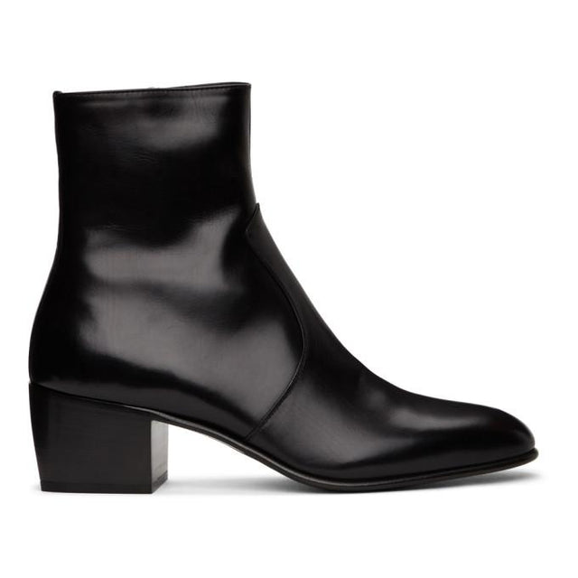 Saint Laurent Black James Boots