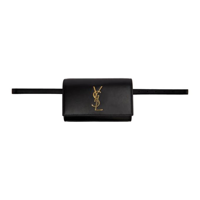 Saint Laurent Black Kate Belt Bag