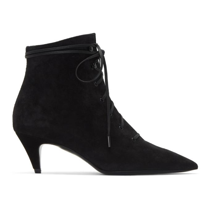 Saint laurent store kiki ankle boots