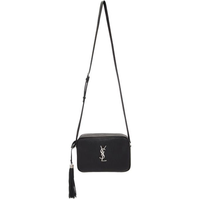 Saint Laurent Black Lou Camera Bag