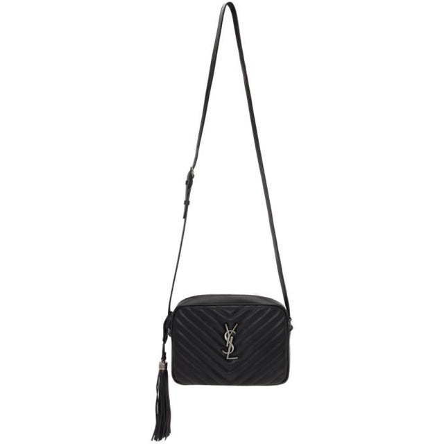 Saint Laurent Black Lou Camera Bag