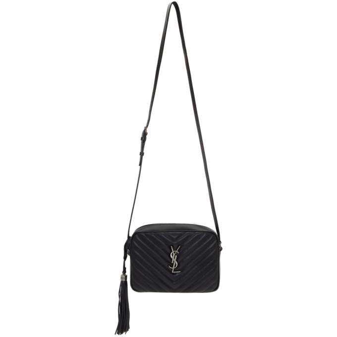Saint Laurent Black Lou Camera Bag