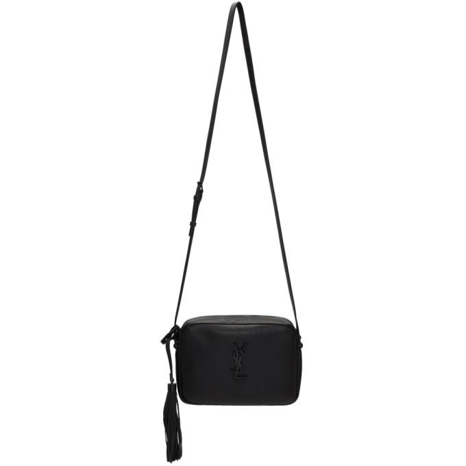 Saint Laurent Black Lou Camera Bag