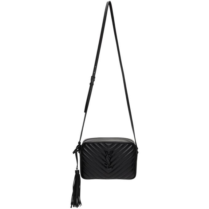 Saint Laurent Black Lou Camera Bag